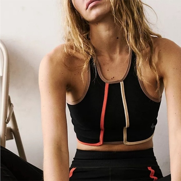 Free People Movement Andromeda Tank Black Combo M/L - Picture 1 of 7